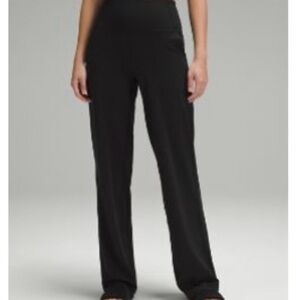 lululemon athletica Black Wide-Leg Pants